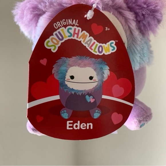 Squishmallows Eden The Bigfoot, 3" Clip, NWT! - Picture 4 of 5
